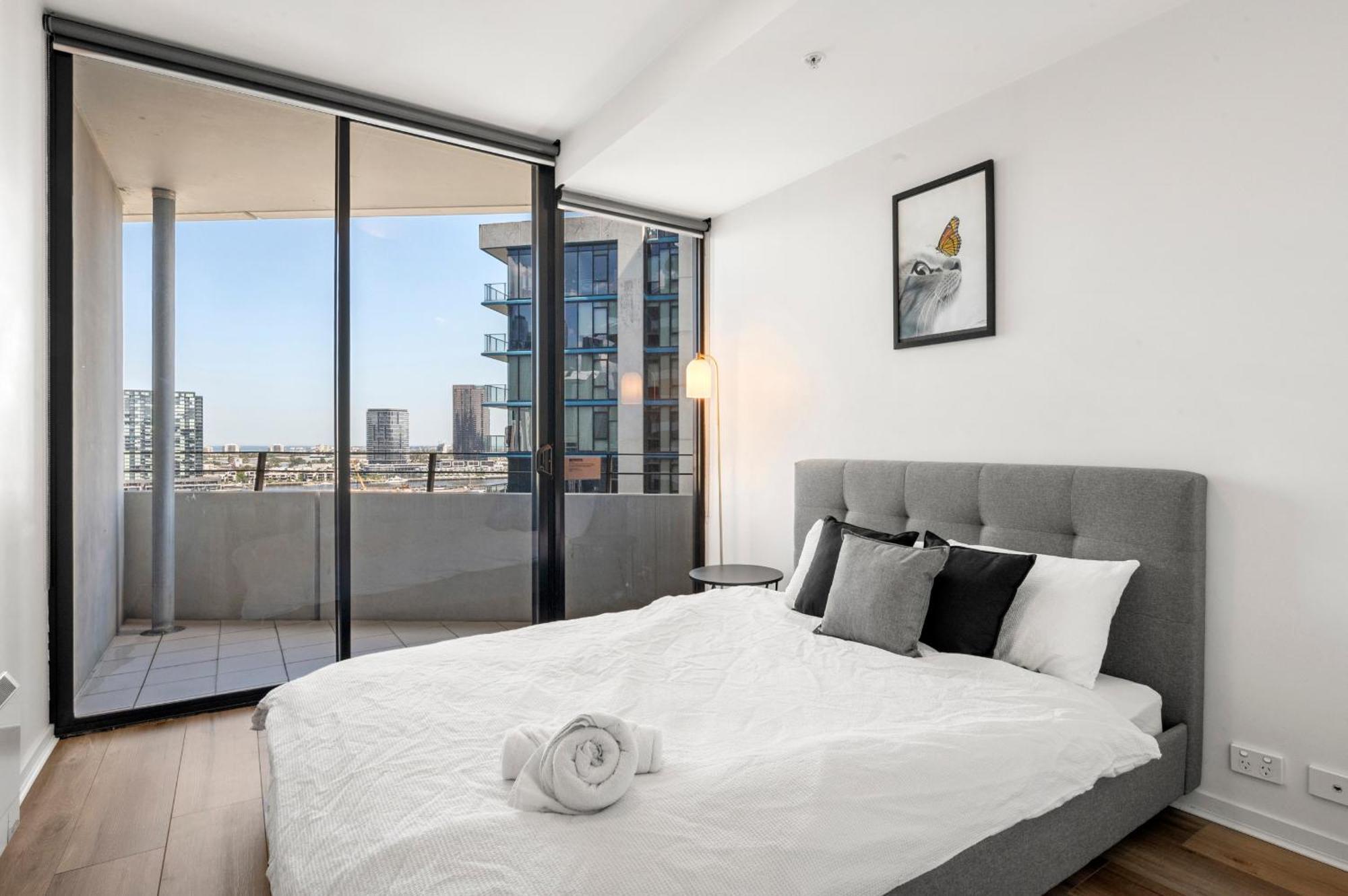 Sea View, Gym & Pool, 2 Bedrooms 2 Bathrooms Melbourne City Exterior foto